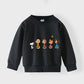Snoopy pattern boy and girl hoodie hot stamping clothing optional printing