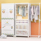 Cupboard Dressers Closet Organizer Plastic Home Clothes Baby Wardrobe Storage Bedroom Placard Armario Living Room Cabinets