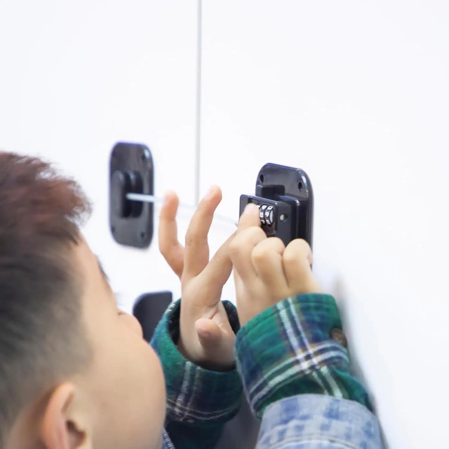 Refrigerator Lock,Combination Lock for Refrigerator Cabinets,Heavy Duty Fridge Lock,Child Safety Cabinet Locks,Easy Install