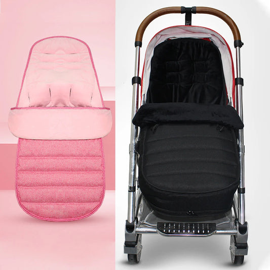 Baby Stroller Sleeping Bag Newborn Stroller Warmer Sleep Sack Outdoor Winter Pram Travel Cushion Waterproof Stroller Accessor