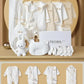 16/18/19/21/22pcs Newborn Clothes Set Angel Wing Baby Clothing Suit Pure Cotton 0-1Y Kids Unisex Infants Underwear Set No Box