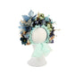 Knitted Flower Bonnet for Newborn Baby Photo Shoot Props