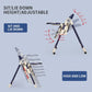 Baby High Chair 3 in 1 Multi-functional Foldable Dining Chair Adjustable Baby Feeding Height Portable Baby High Chair