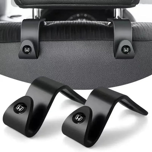 2Pcs Portable Car Seat Back Hooks Storage Accessories For Honda Civic Fit Jazz Accord Pilot CRV Odyssey Passport City Shuttle