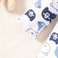 2-Picec Baby Four Seasons Tie Feet Bodysuit for Boys Little Bear Creative Baby Cute Bodysuit Made of Pure Cotton, Soft  Comforta