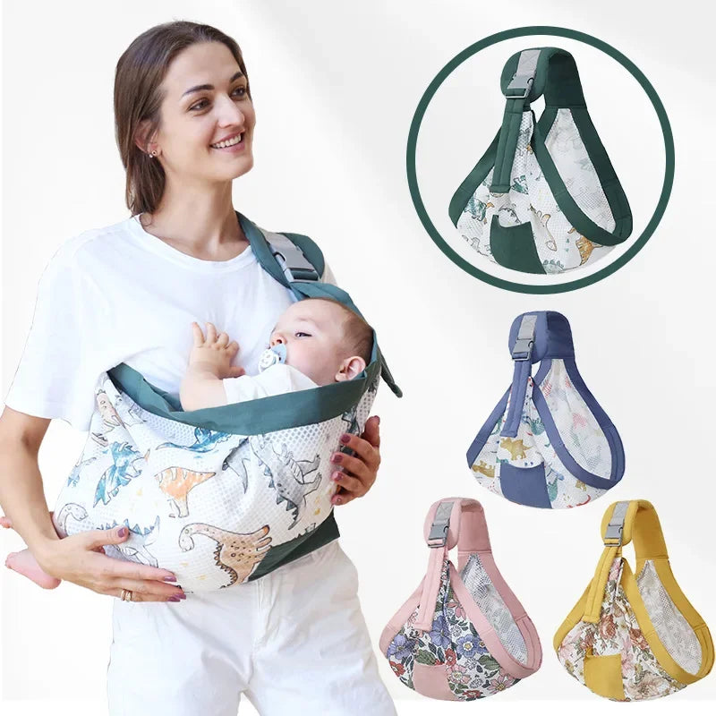 Portable Multifunctional Adjustable Front Hugging Baby Backpack Diagonal Hugging Front Hugging Backpack Outdoor Play Backpack