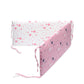 Baby Bed Crib Bumper Newborns Surrounding Barriers Zipper Cotton Bed Fence Braid Infant Anti-collision Cot Protector Room Decor