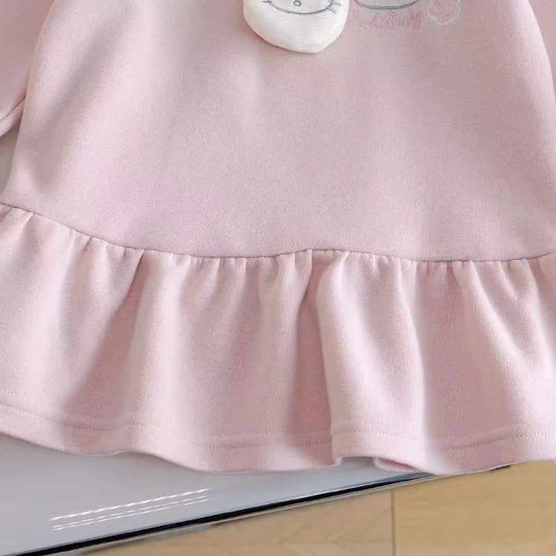 Hello Kitty Navy Dress – Cute Autumn Baby Outfit