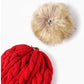 Three-Piece Children's Warm Outfit Christmas Gift Set - Cold-Proof Baby Hat Scarf Gloves Combo for Boys And Girls New Year Gift