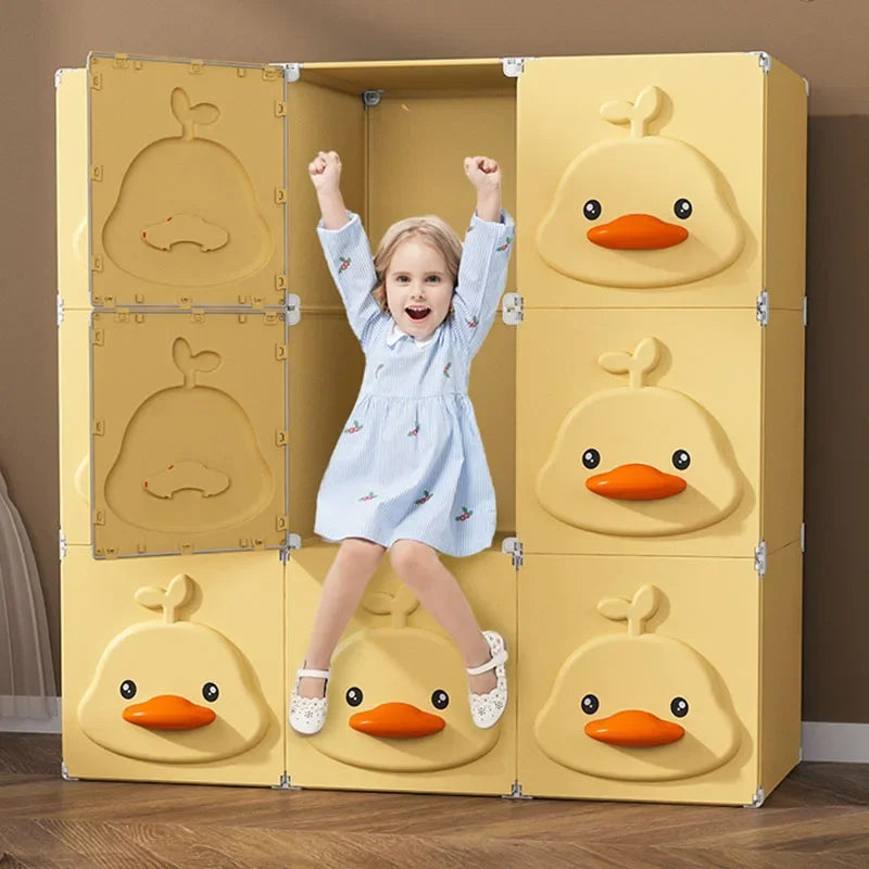 Kids Cube Closet Jewelry Fabric Placard Plastic Partitions Cupboard Walk In Wardrobe Cabinet Guarda Roupa Furniture For Room