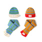 1-8 Year Boys & Girls Soft Striped Knitted Woolen Hat And Scarf Set Warm Autumn Winter Fashion Accessories for Kids