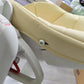 Baby Highchair Seat Cushion For Peg perego Tatamia Series Dinner Chair PU Leather Cover Customized Size Bebe Accessories