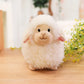 Cotton Candy Sheep Plush – Soft Alpaca Toy for Kids