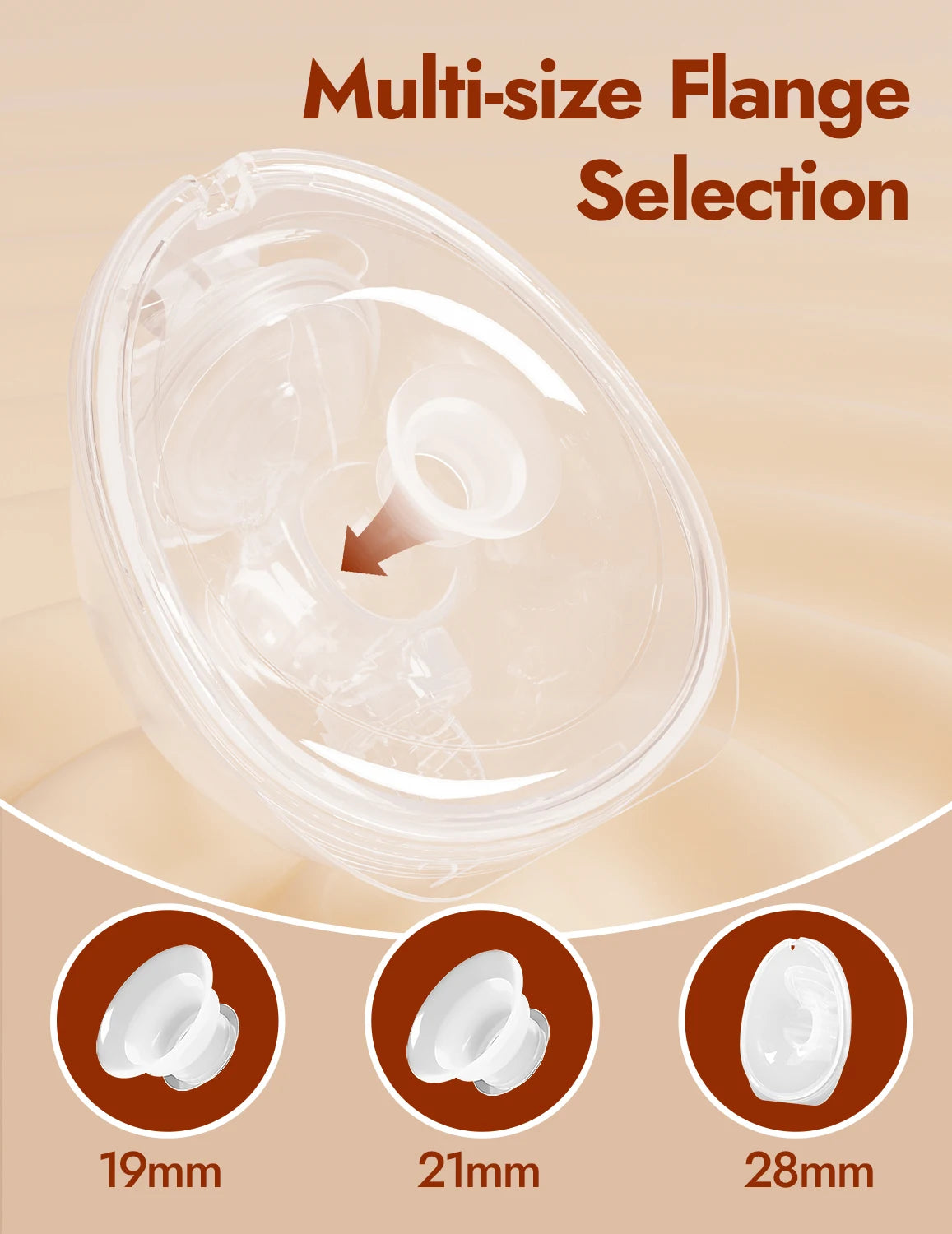 NCVI 2025 Double Electric Breast Pump , Ultra-Light Wearable Breastfeeding Pump