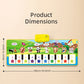 100x36cm Kids Music Piano Mat Toddlers Floor Keyboard Dance Mat with 8 Instrument Sounds Baby Carpet Educational Toys Kids Gifts