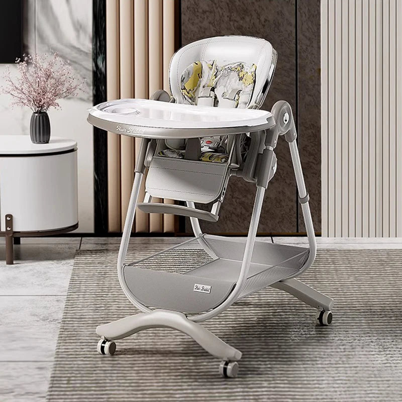 High Quality Baby Eating High Chair Multifunctionla Baby Dining Chair Availber for 6 to 48 Months Children Can Sit and Lie