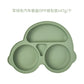 Baby Silicone Suction Plate – Cartoon Smile Face Bowl
