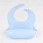 Baby Silicone Tray Bib Waterproof Soft 4-speed Adjustable Bibs Newborn Eating Food Isolate Dirt Feeding Saliva Pocke Kids Stuff