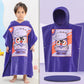 Kids Poncho Towels Hooded Bathrobe - Cotton Absorbent for Baby Shower, Height 80-170cm Boys Girls Children Cartoon Swim Bathing