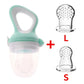 Sucette d'alimentation pour bébé avec tétine à fruits – Sucette de dentition en silicone sans BPA