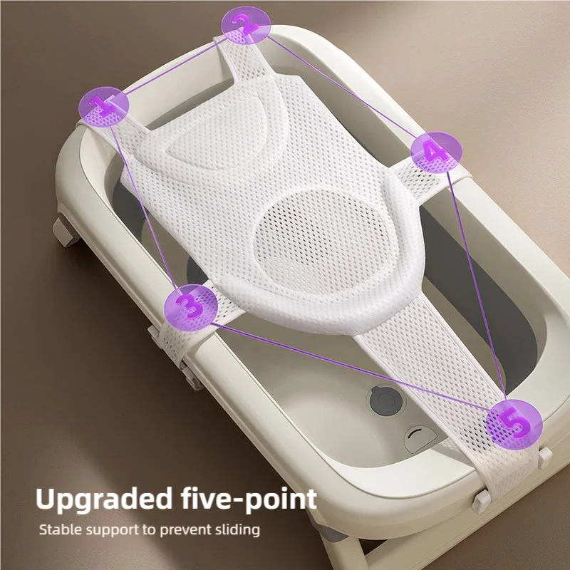 Philips Avent Adjustable Bathtub Pillow Seat Cushion Cross-shaped Anti-slip Baby Bath Bathtub Shower Cradle Bed Seat