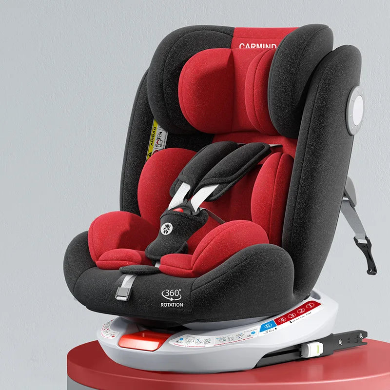 Carmin Child Car Safety Seat. Lying Adjustable Car Child 0-1 Years Old Baby ISOFIX Hard Interface Free Shipping