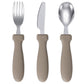 Infant Feeding Set – Silicone Plate, Spoon & Fork