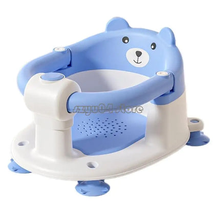 4X7D Bath Chair for Baby 360 Degree Surrounded Infants Bathtub Stool Nonslip Bottom Designing Shower Chair Bathing Essential