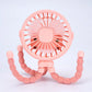 Baby Stroller Fan Rechargeable Battery Operated Portable USB Fan Mini Handheld Clip On Fan for Car Seat Crib Stroller Accessorie