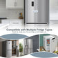 Child Proof Refrigerator Lock, Baby Safety Locks for Fridges, Cabinets, Drawers, Double Doors and More, Ergonomically Designed