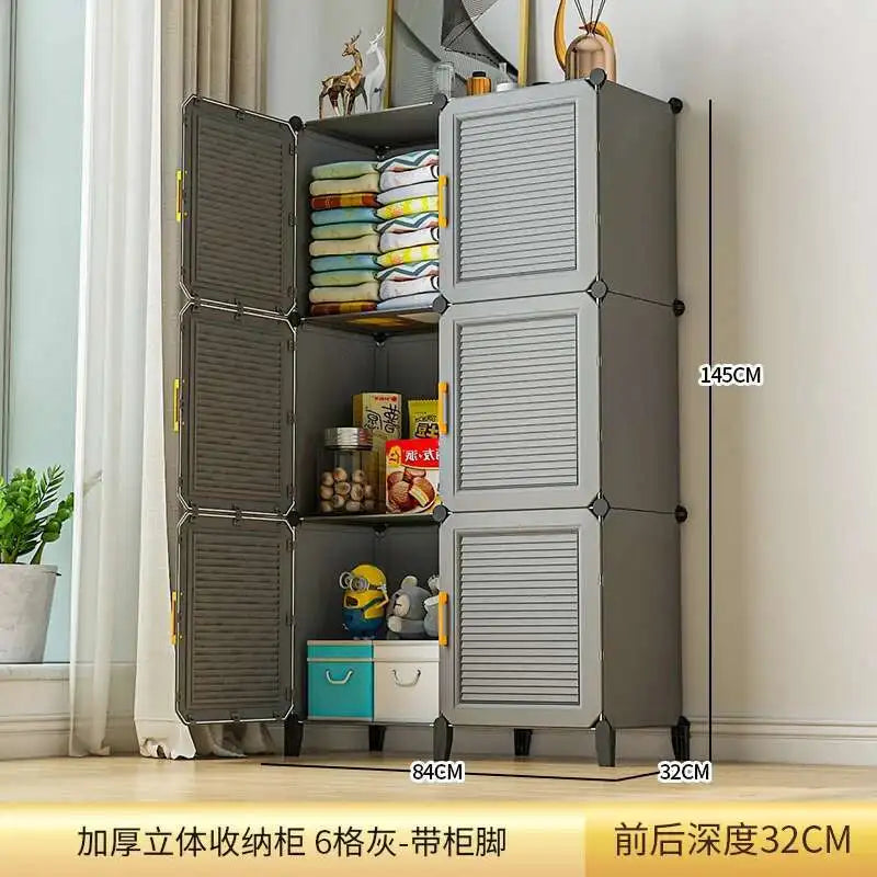 Baby Closet Storage Wardrobe Cupboard Organizer Clothing Rack Modular Wardrobes Chest Dresser Armarios Living Room Cabinets·