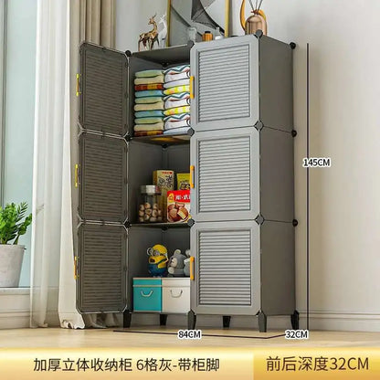 Baby Closet Storage Wardrobe Cupboard Organizer Clothing Rack Modular Wardrobes Chest Dresser Armarios Living Room Cabinets·