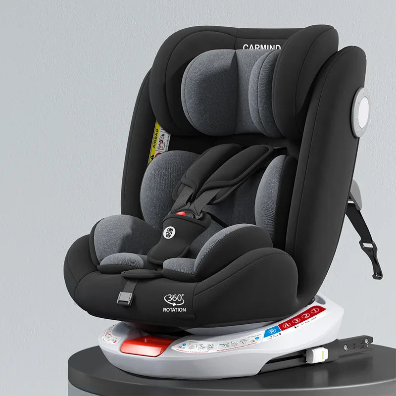 Carmin Child Car Safety Seat. Lying Adjustable Car Child 0-1 Years Old Baby ISOFIX Hard Interface Free Shipping