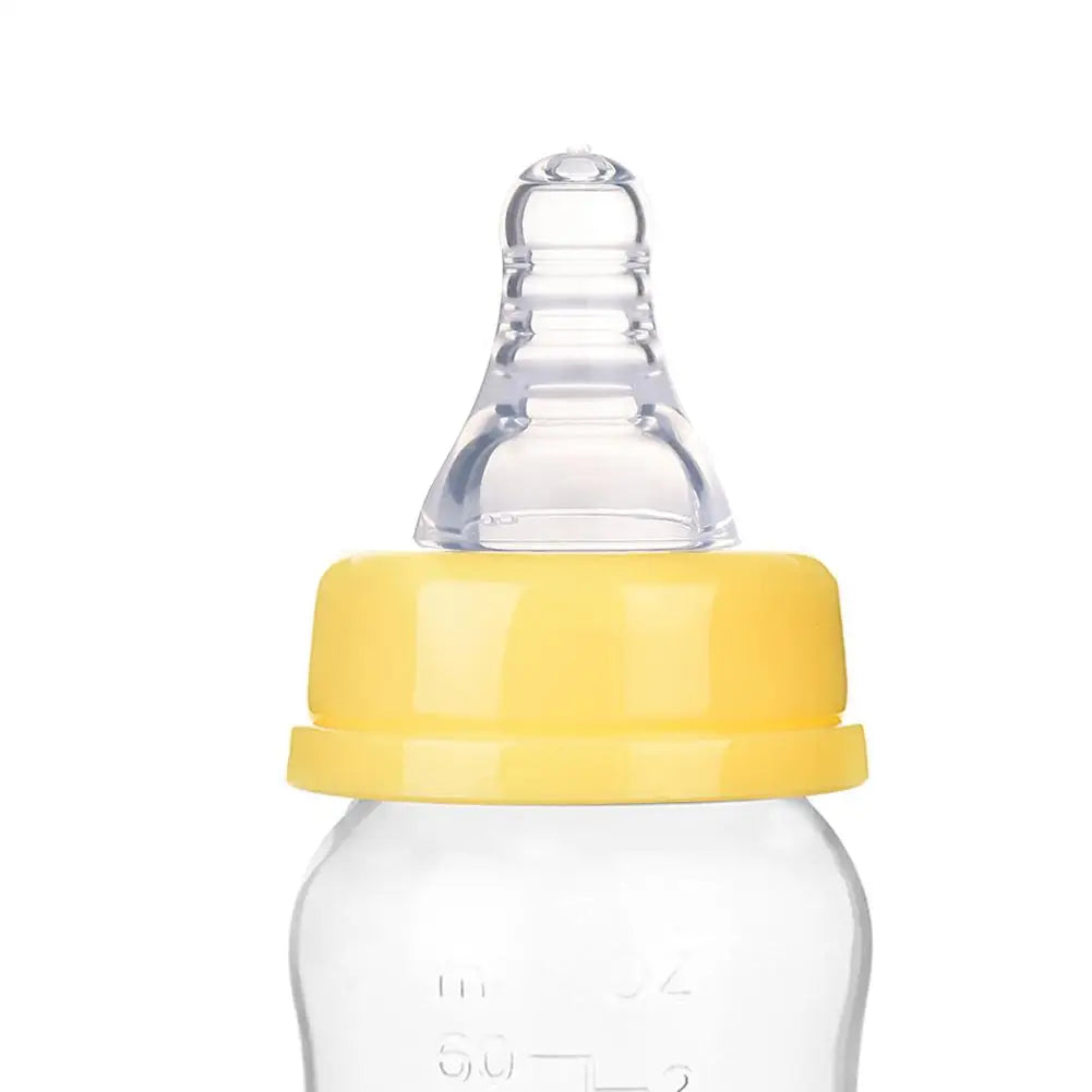 Infant Feeding Bottle | Mini 60ML, BPA-Free, Milk & Juice Feeder