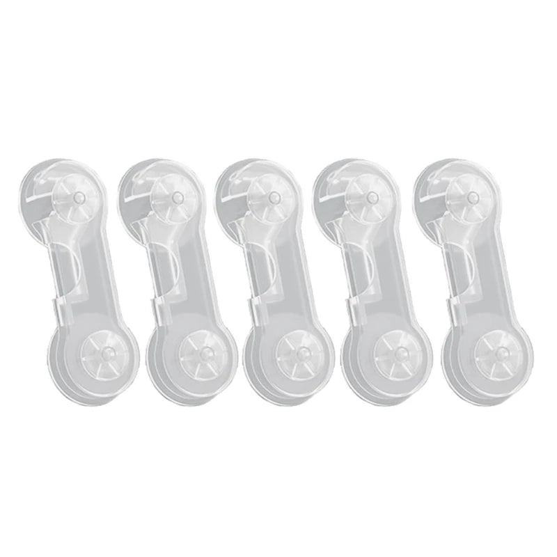 5/10Pcs Baby Cabinet Locks Strap Drawer Lock Child Anti-opening Refrigerator Lock Home Baby Anti-pinch Safety Protection Buckle