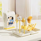 Portable Bottle Brush Cup Brush Silicone Cleaning Brush Newborn Baby Cleaning Brush Pacifier Rinse Set easter gift