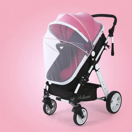 Summer Mosquito Net Baby Stroller Pushchair Mosquito Insect Net Safe Infants Protection Mesh Stroller Accessories