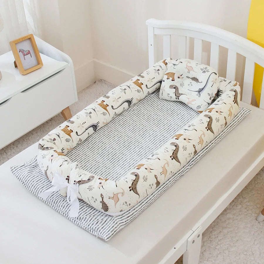 Portable Folding Baby Nest Travel Bed Crib Newborns Cots Sleep Nest Infant Cradle Bed Cuna Baby Nest Baby Dropshipping 90*50cm