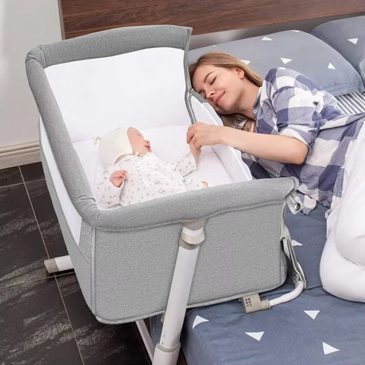 USA European Hottest Baby Bassinet Wholesale Baby Cot Bed Stock Customized Baby Crib Bed
