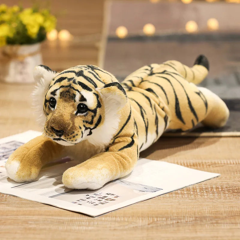 Lion, Tiger & Leopard Plush – Soft Stuffed Toy for Kids