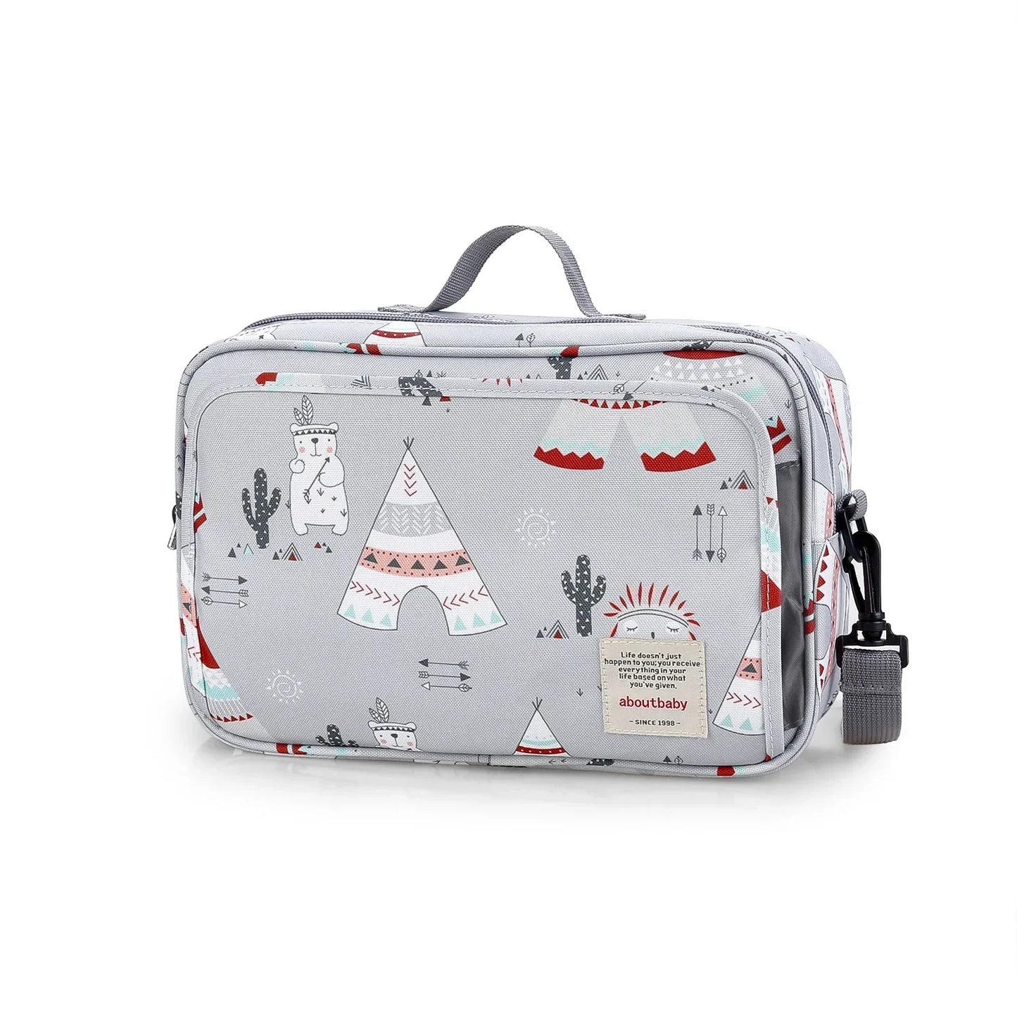 Multifunctional Diaper Backpack – Stroller-Friendly