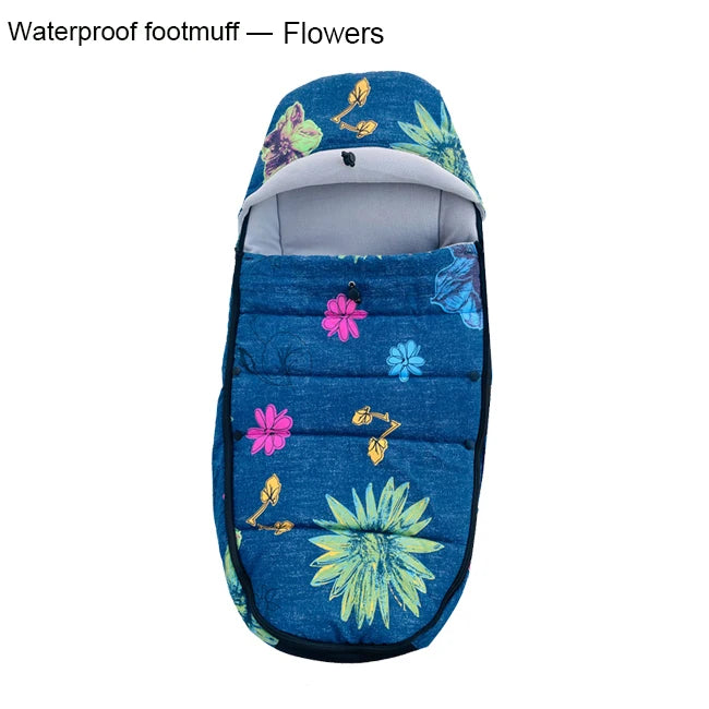 Universal Pushchairs Footmuff, Stroller Accessory Compatible with Babyzen YOYO, YOYO2 & YOYO3 strollers - Soft Lining & Fabric