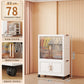 Children's Wardrobe Storage Cabinet Living Room Foldableable Bedroom Container Bins Large Capacity Baby Wardrobe Multi-Function