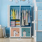 Plastic Kids Closet Baby Clothes Partitions Bedroom Organizer Cube Shelves Wardrobe Modern Small Guarda Roupa Home Furniture