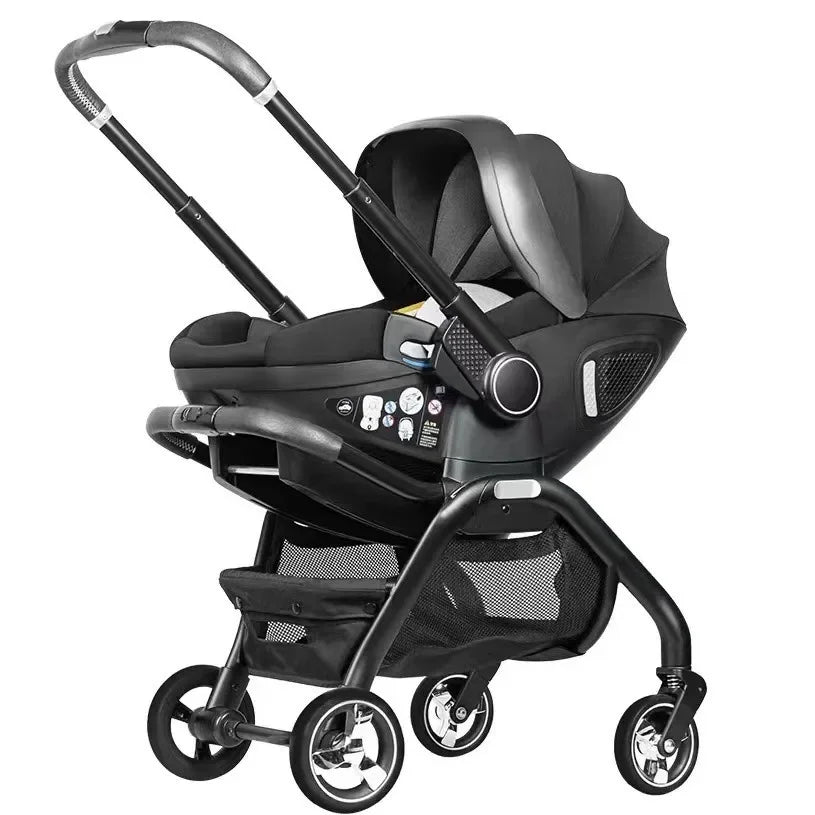 Poussette 3 en 1, siège auto pour enfant, poussette pour nouveau-né, portable, légère