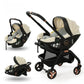 Kidilo 3-in-1 baby stroller, baby safety seat, newborn baby sleeping basket, portable 5 color choices Suitable for ages 0-1