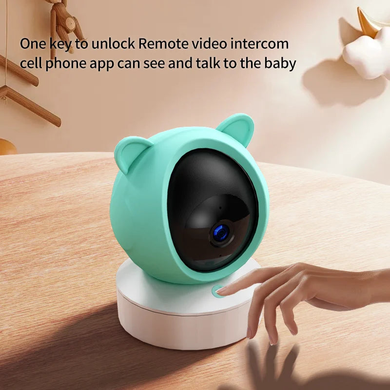 Babyphone WiFi 2K DANMINI 5" avec télécommande
