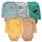 2023 Spring Autumn Baby Romper – 100% Cotton Cartoon Jumpsuit for Newborns