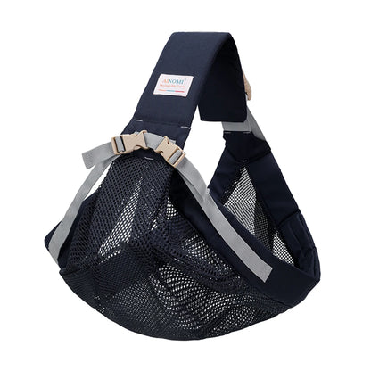 Adjustable 3D Mesh Baby Carrier Comfortable Breathable Infant Back Strap with Durable Straps for Parent's Ease of Use