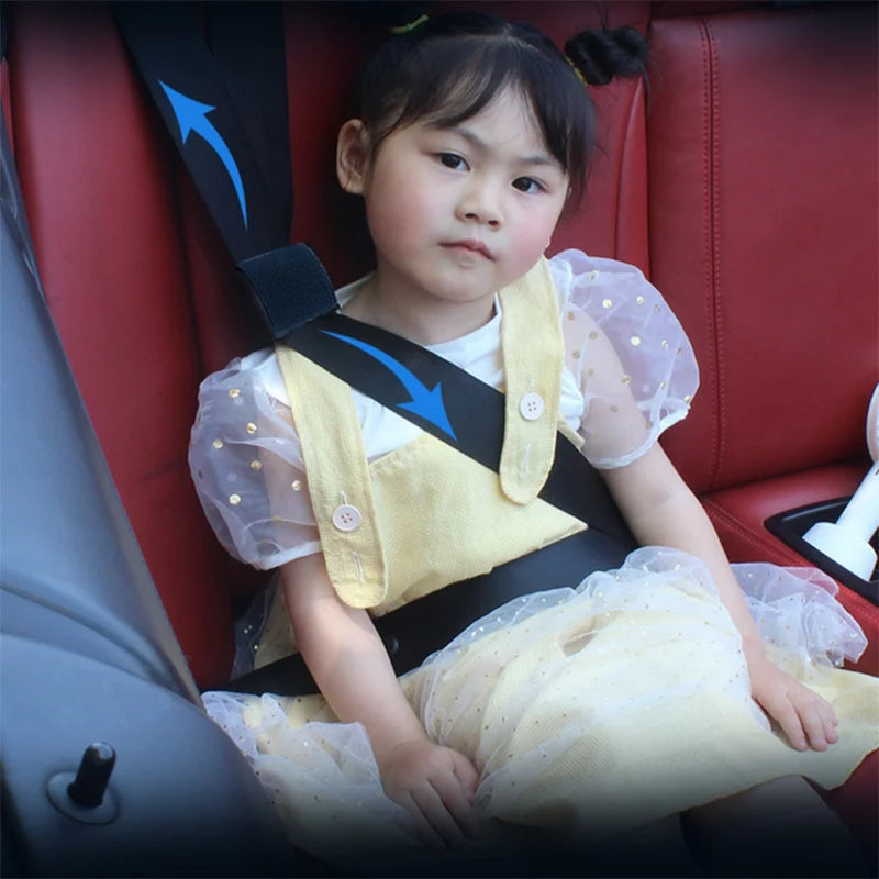 Safety belt adjusting retainer Child Safety Belt Clip Buckle Car Strap Adjustment Retainer Seat Belt Type Interior Accessories